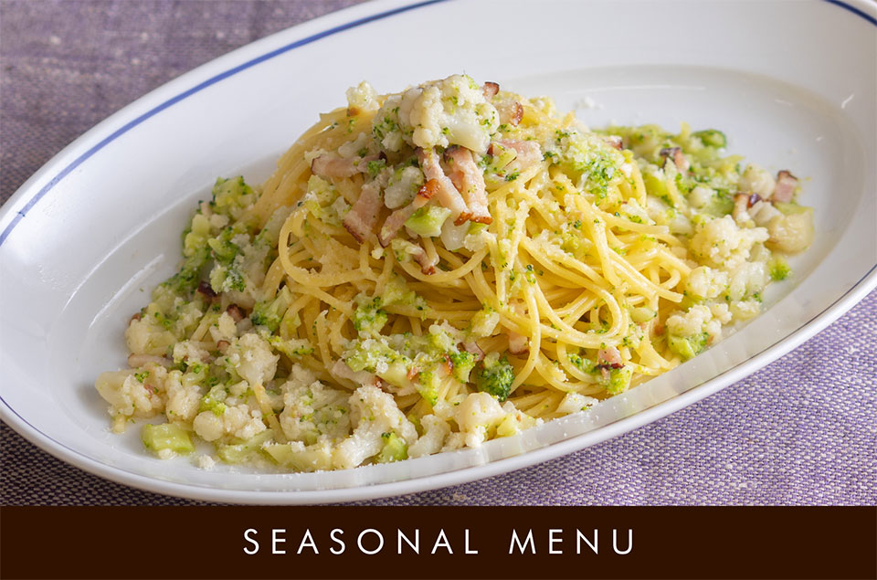 SEASONAL MENU